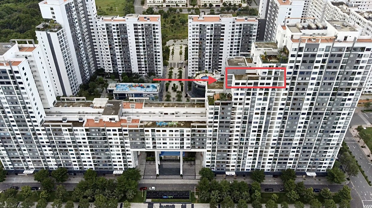 Căn Hộ Duplex 4 phòng ngủ View Sông Sài Gòn tầng 22 và 23 diện tích 298m2 tháp Bali New City Thủ Thiêm Quận 2 (Ba22.09)