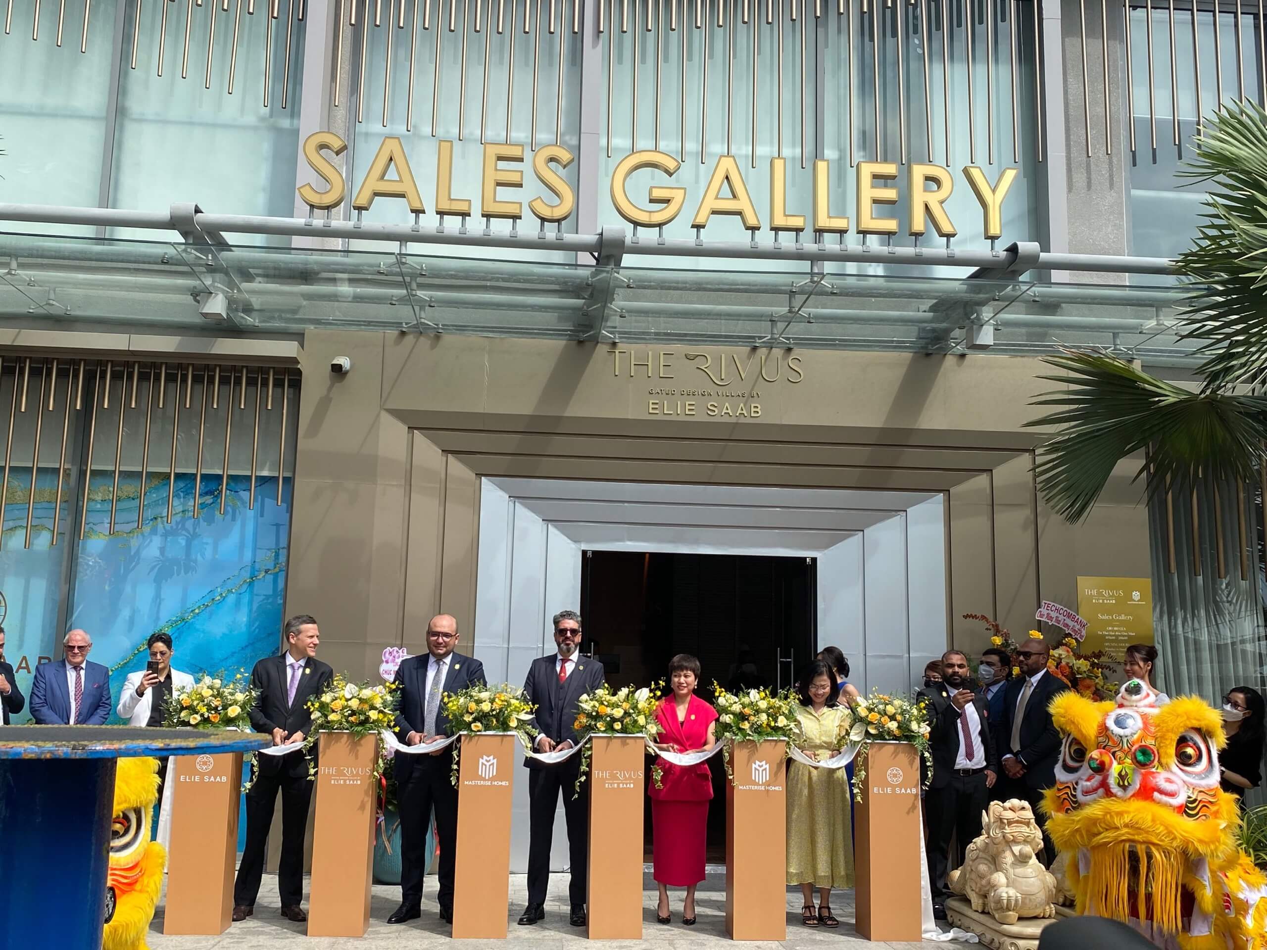 Chính thức khai trương Nhà Mẫu - Sales Gallery Dinh Thự Sông Rivus Elie Saab Quận 9 Ngày 06/05/2022