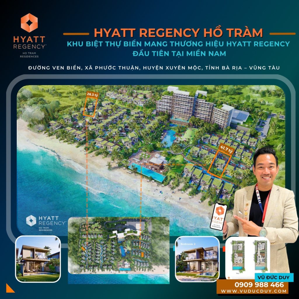 July Price Villa Ho Tram, Cập nhật giá bán Villa Hồ Tràm Hyatt Regency Tháng 7/2023.